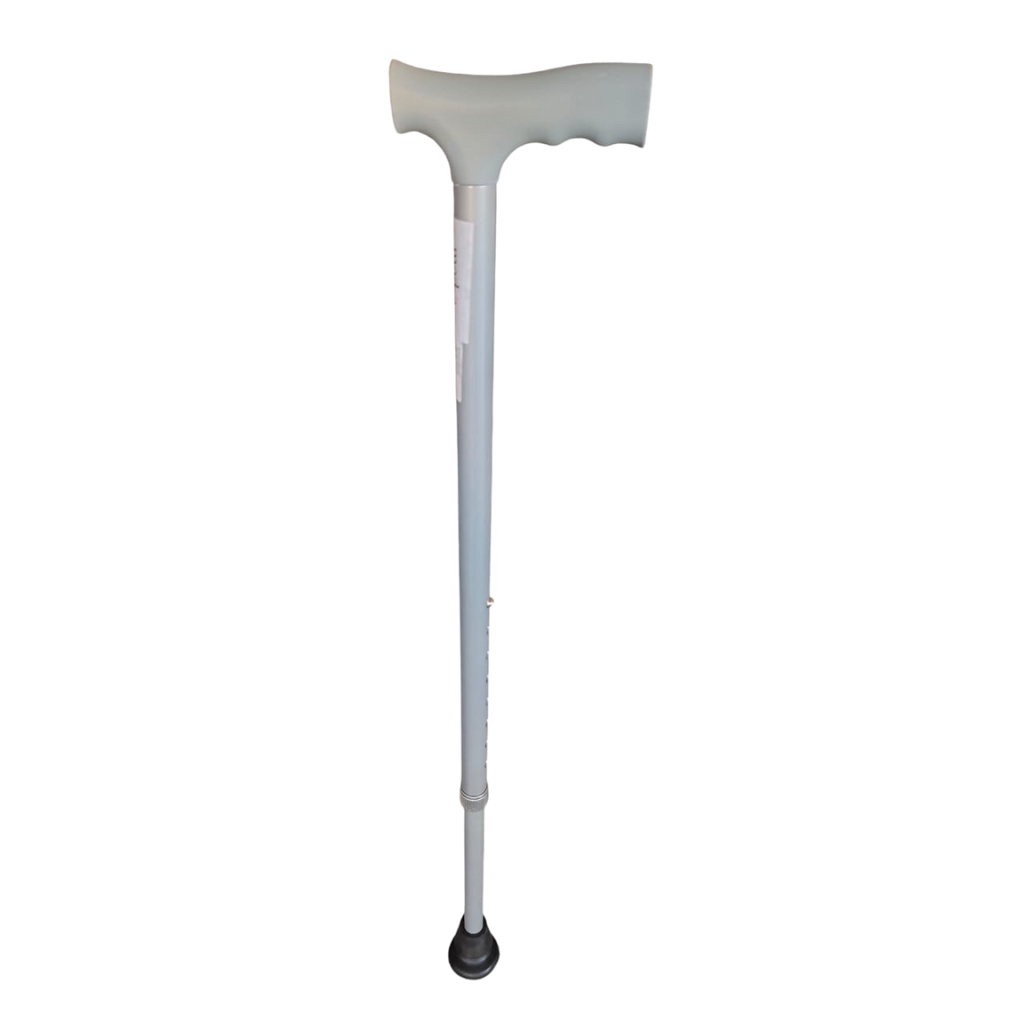 Adjustable Aluminum Walking Stick with Contoured Grip