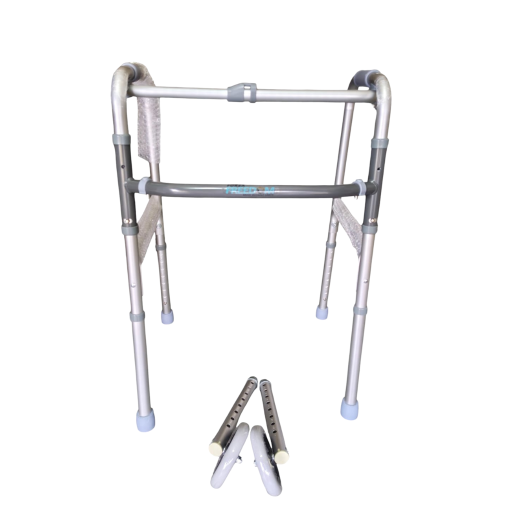 2 in 1 Walker Reciprocal Aluminium Lightweight Walker