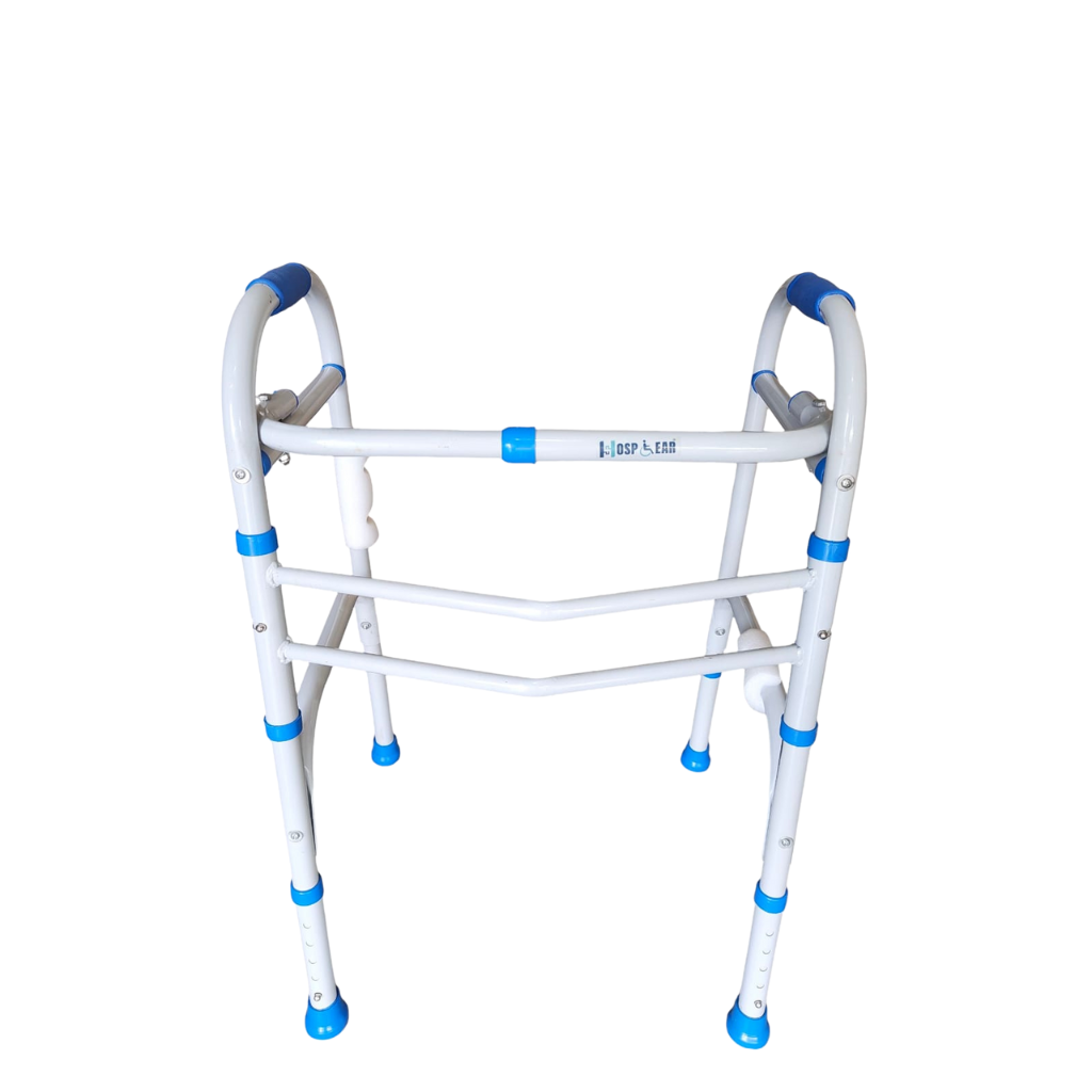 Powder-Coated Foldable Walker for Elderly and Patients