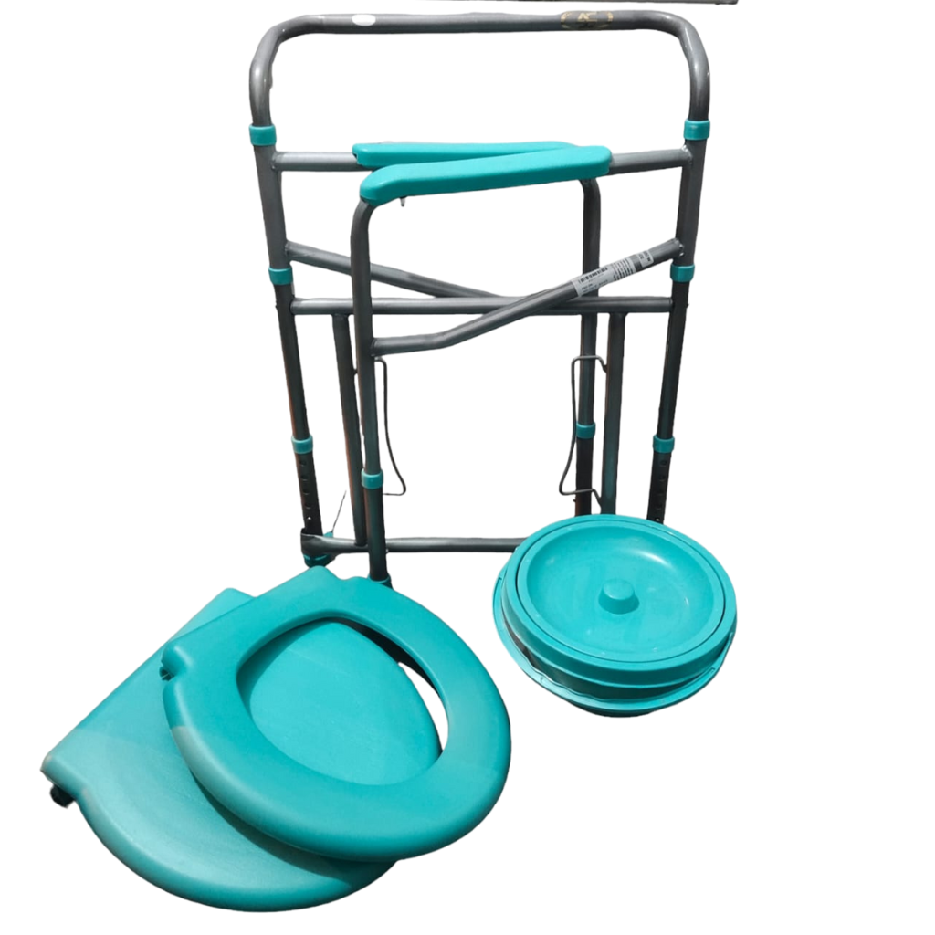 Height Adjustable Commode Chair
