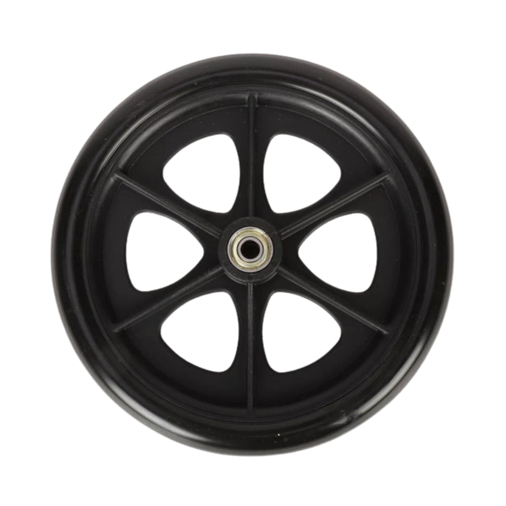 8 Inch Front Caster Wheel for Wheelchair with Bearing (Pack of 1)